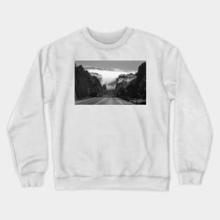 Early morning fog in Algonquin Park Crewneck Sweatshirt